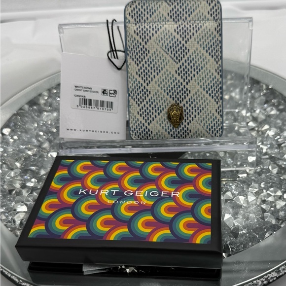 Kurt Geiger Handbags - Kurt Geiger NIB phone credit card holder fits on back of phone